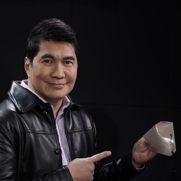 Raffy Tulfo and his CopperMask